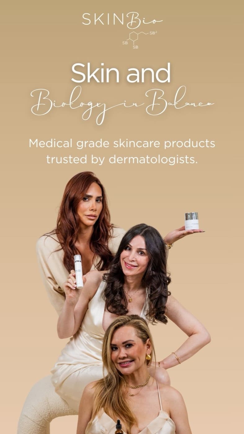 SkinBio story ad by Prime Aesthetic Media for medical grade skincare